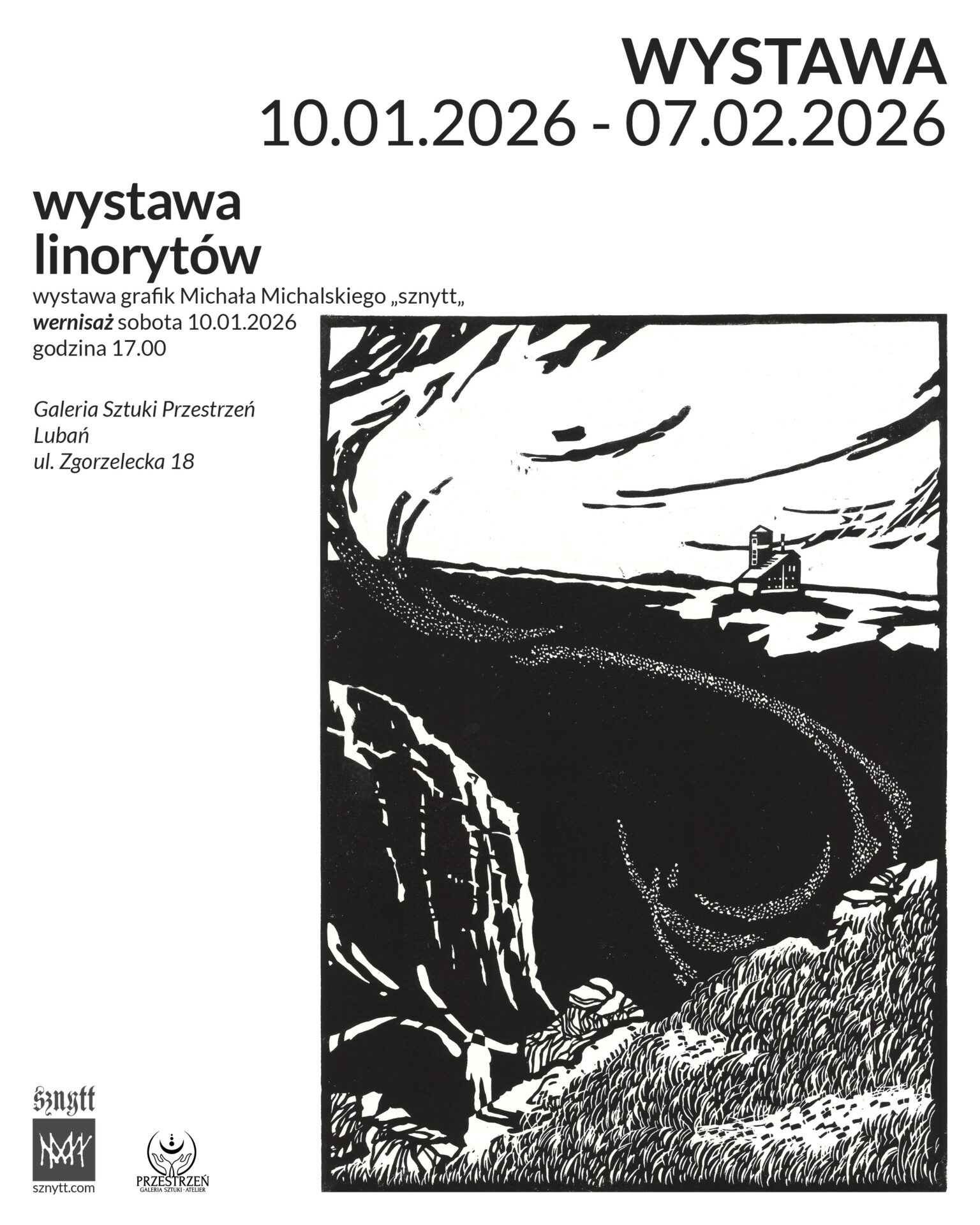 Michał Michalski „Sznytt” – Wernisaż wystawy grafik – Linorytów
